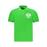 North Sails Green Cotton Men Polo Shirt -   -  North Sails.